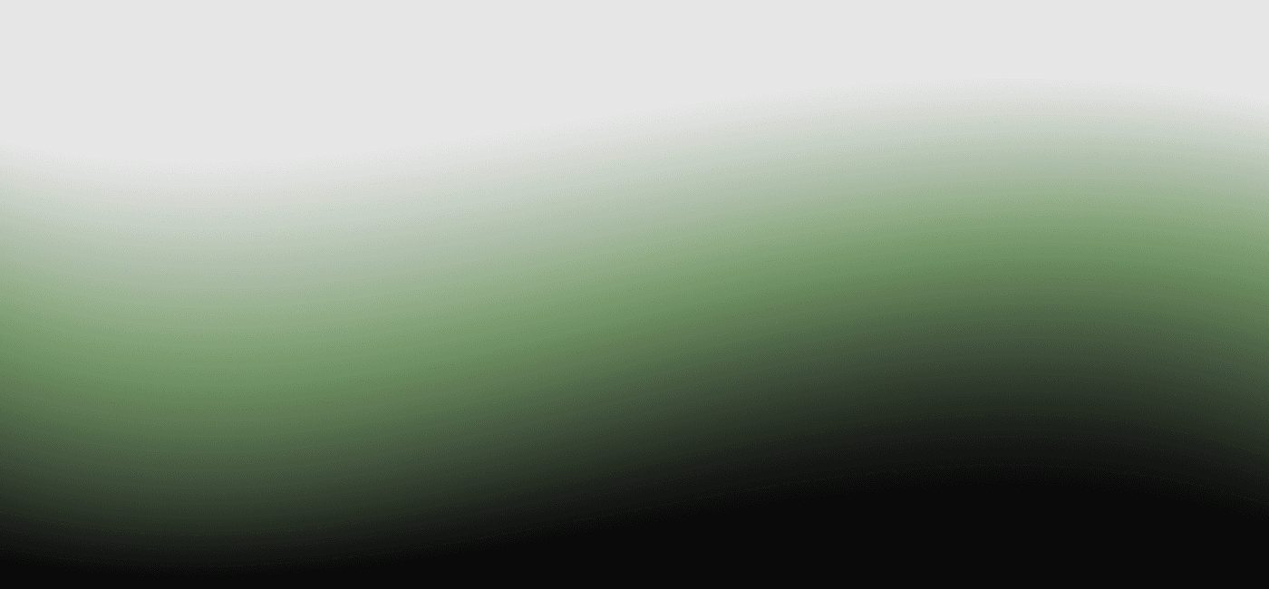Decorative gradient transition between page sections